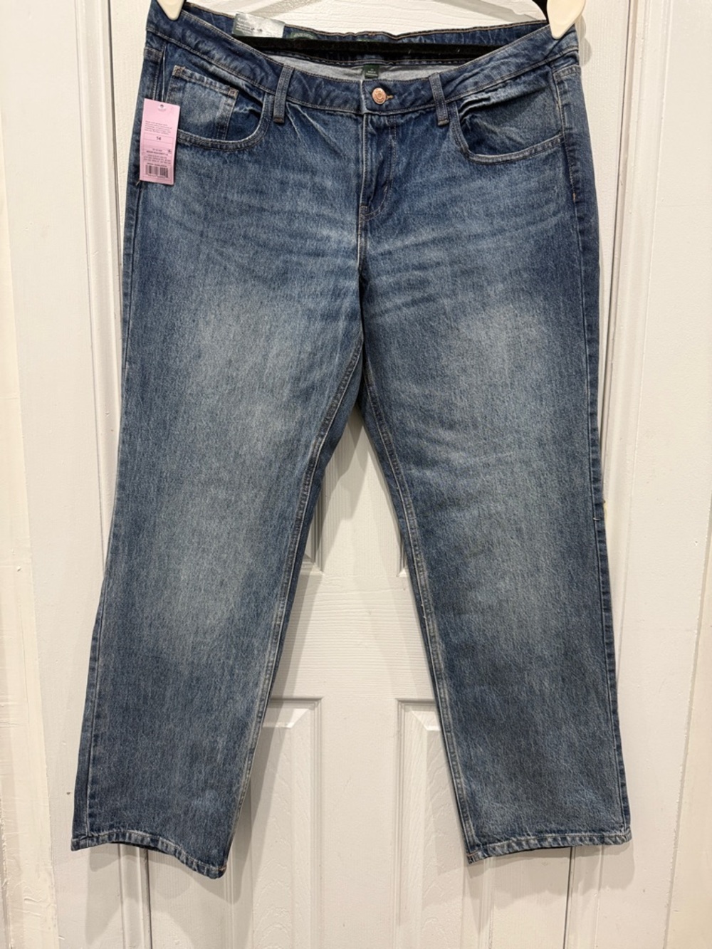Women's Mid-Rise EasyRigid Jeans - Universal Thread - Picture 3 of 7